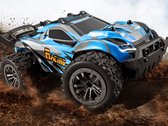 Voiture radiocommandée - monstre de vitesse - monstre rapide - camion rc - avec télécommande - bleu clair - jusqu'à 20 km/h - 2WD - véhicule tout terrain - Xd Xtreme