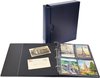 Afbeelding van het spelletje Hartberger Eurosysteem Ansichtkaarten verzamelalbum met cassette – Blauw – incl. 10x insteekbladen en schutbladen – luxe uitvoering - Made in Holland