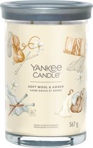 Yankee Candle - Soft Wool & Amber Signature Large Tumbler