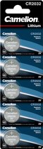 Camelion CR2032 3V Lithium knoopcellen - 5 stuks