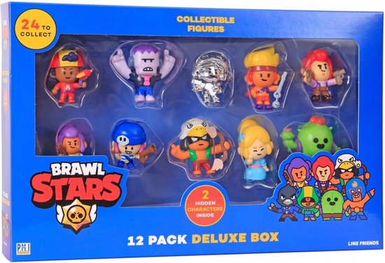 Brawl Stars - 12 Figurines 4,5 cm