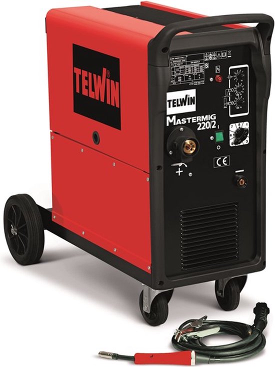 TELWIN - Lasapparaat MIG-MAG - MASTERMIG 220/2 230-400V | bol