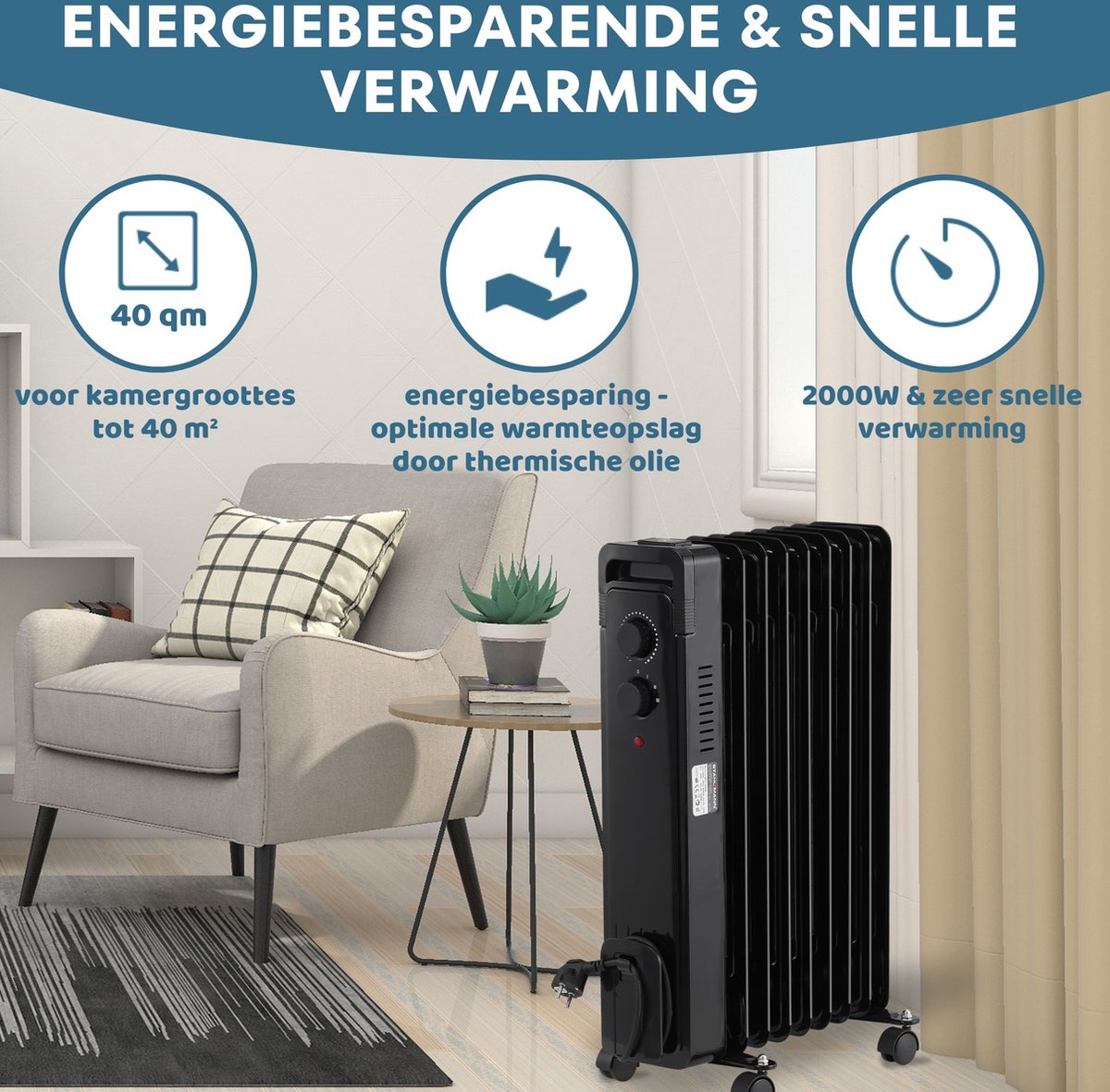 Beste Elektrische Verwarming Woonkamer [Test 2026