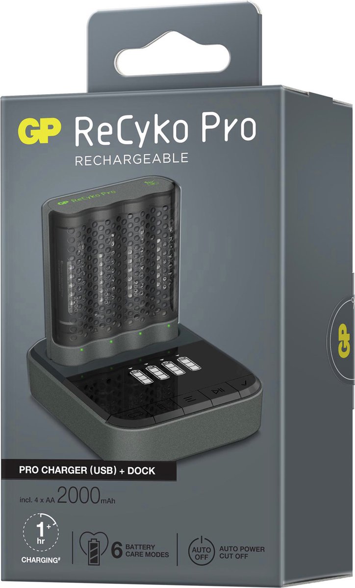 GP - GPP4D46/210HCB-2B4 - Batterijoplader