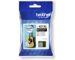 Brother LC-421XLBK - Originele Cartridge - Hoge capaciteit - Zwart