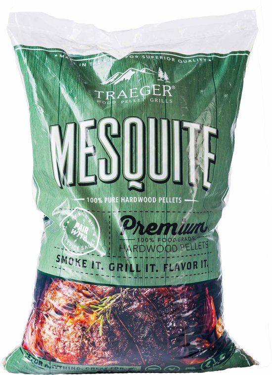 Traeger Smoker Grill Pellets Mesquite 9kg