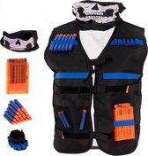 Tactical Vest - Geschik voor Nerf - Dartwerpers - Speelgoed Blaster - Schietspeelgoed - Inclusief Pijltjes, Magazijn & Bandana - Rheme