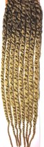 Ziggy Mambo Twist Crochet 76 cm (30 inch) kleur OET1B/27: mix kleur natuurlijk zwart met goudblond
