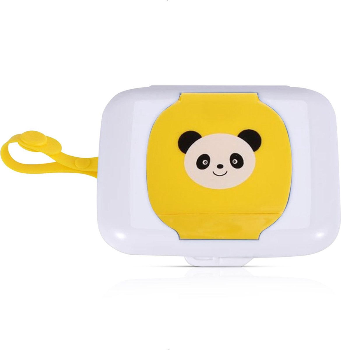 Imperatoris - Billendoekjes Houder/Doos – Baby Wipes Box – Natte Doekjes Houder - Vochtig Toiletpapier Doosje - Geel