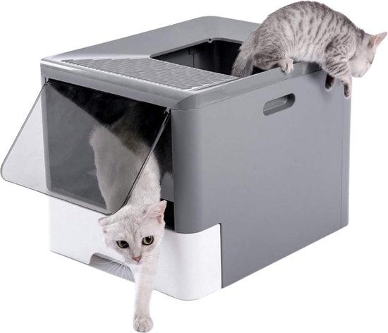 Kattenbakzakken, 80 stuks kattenbakvoeringen voor automatische