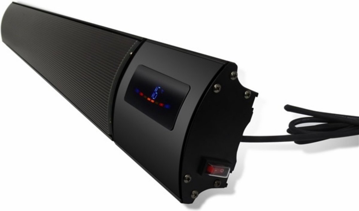 VH Terrasverwarmer - 2400 watt met wifi en app - Smart HeatBar Infrarood straler - Voor binnen en buiten - Serre verwarming - IP44 - Geen zichtbaar licht – foto 5