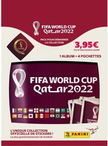 Kaartpakket 1 album + 4 PANINI kaartenhoezen - Wereldbeker 2022
