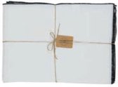 Wit Tafelkleed Corino - 160 x 160 - 100% katoen - Cote Table