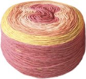 Stafil Magic Dream Yarn-rood-oranje-geel-zalm-850mtr-haken-wol-breien-handwerk-3 BOLLEN