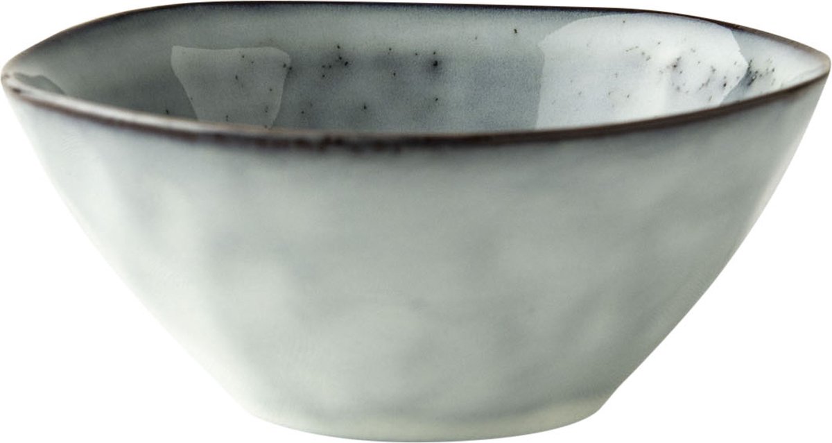 Dutch Rose Organic Kommen - Schaaltjes - Ø11,5 cm - Stoneware Handgemaakt - Blauw