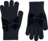 Cóndor Handschoenen Velvet Strik | 50.667.011 | Navy/Donkerblauw | Maat 4 jr