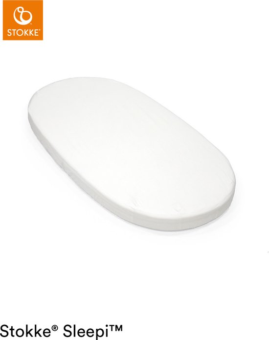 Foto: Stokke sleepi ledikant hoeslaken v3 white