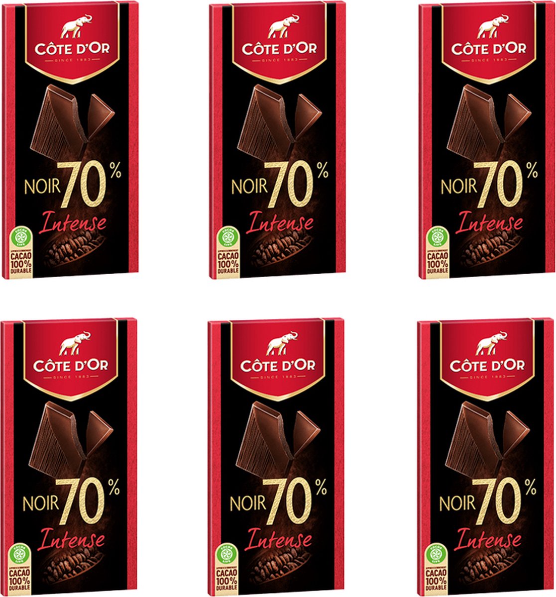 Côte d'Or Intense 70% Dark Chocolate 100g