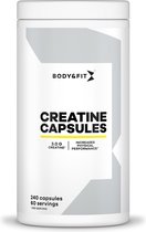 Body & Fit Creatine Monohydraat Caps - Creatine Capsules - Makkelijk in te nemen - 240 capsules (60 doseringen)