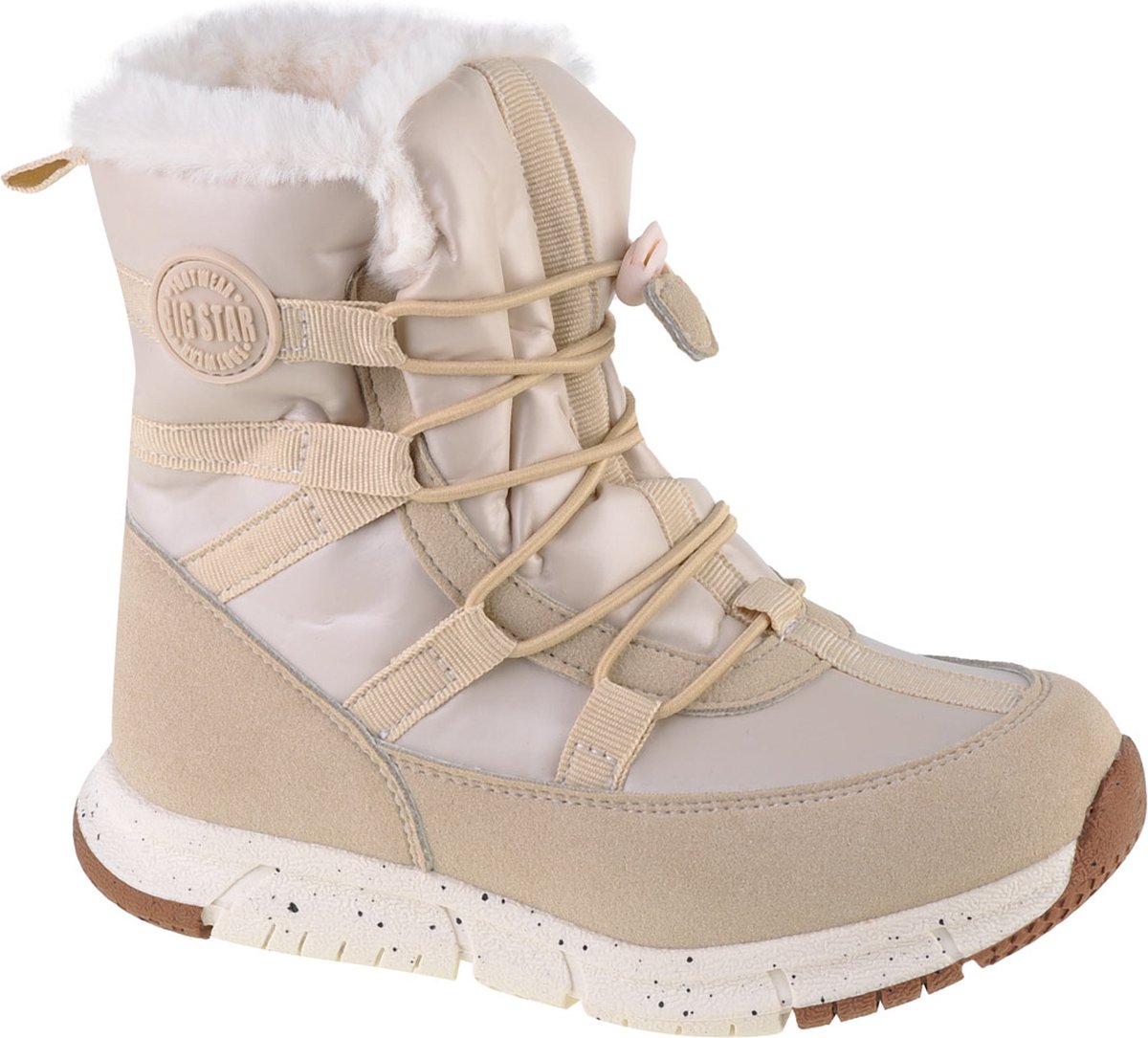Big Star Kids Snow Boots KK374170, voor meisje, Beige, Sneeuw laarzen,Laarzen, maat: 34