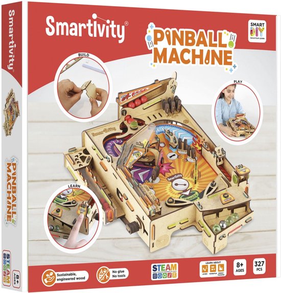Afbeelding van het spel Smart Games Smartivity Pinball Machine
