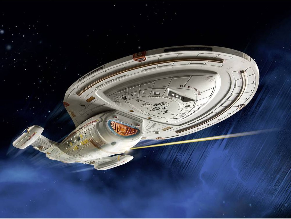 Revell Modelbouwpakket Ruimtevaart - 04992 U.S.S. Voyager - Star Trek Plastic - 1:670 - Modelbouw — afbeelding 5