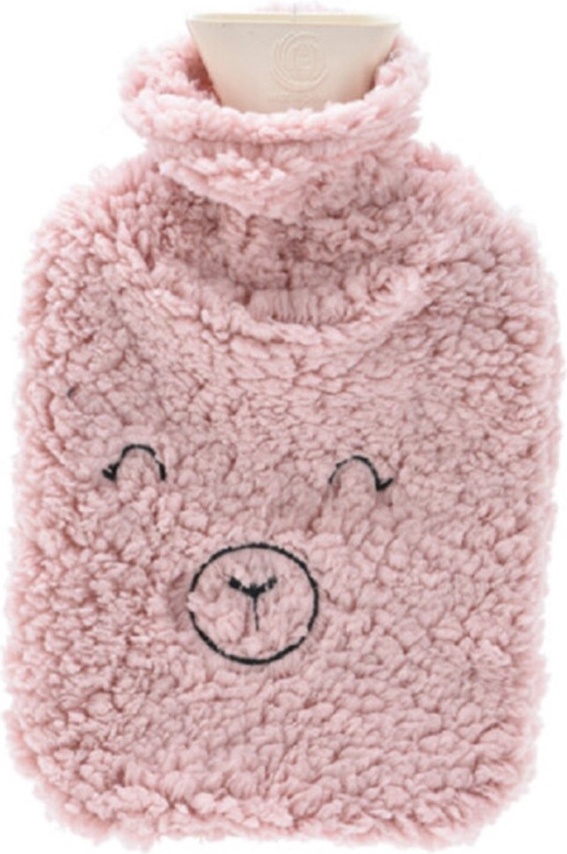 Goedkoopste Home & Styling Warmwaterkruik - fleece hoes - biggetje roze - 2 liter