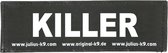 Julius-K9 label - Killer (30mm x 110mm)