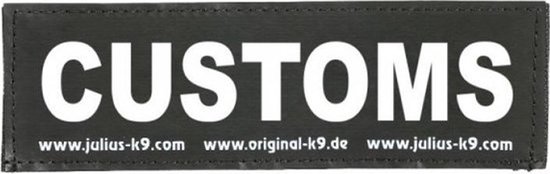 Julius-K9 label - op maat