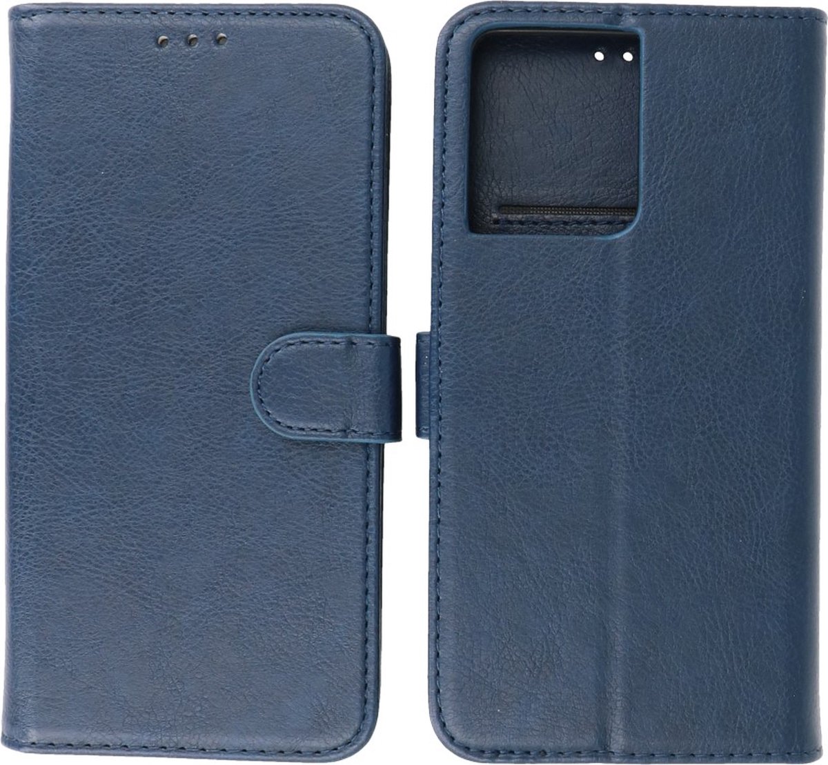Oppo Reno 8 Hoesje Book Case Portemonnee Telefoonhoesje - Navy