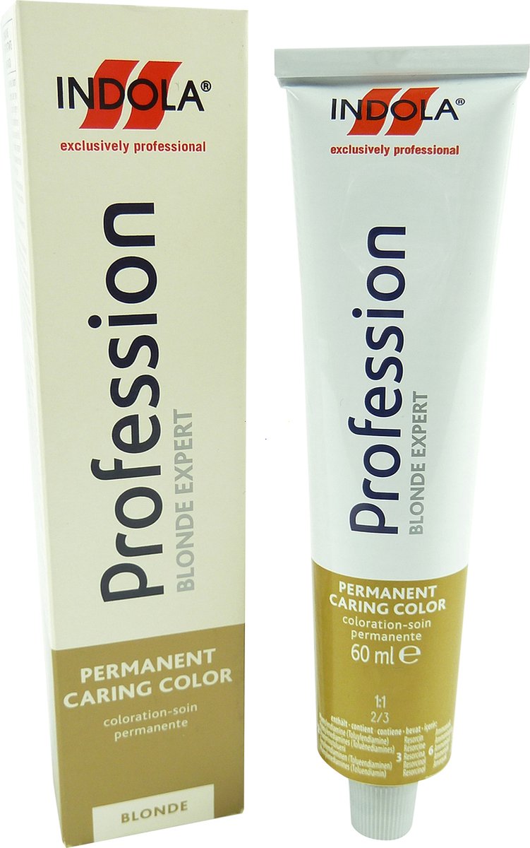 Indola Profession Blonde Expert  Pastel Haarkleur Crème Permanent 60ml - P.01 Pastel Ash / Pastell Asch