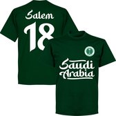 Saudi-Arabië Salem 18 Team T-Shirt - Donkergroen - S