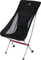 TS - Tall - Kampeerstoel - Ultra lichtgewicht - Compact - Campingstoel - Supersterk - Opvouwbaar - Inklapbaar - Visstoel – Vouwstoel – Strandstoel