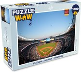 Puzzel Stadion - Amerika - Honkbal - Legpuzzel - Puzzel 1000 stukjes volwassenen