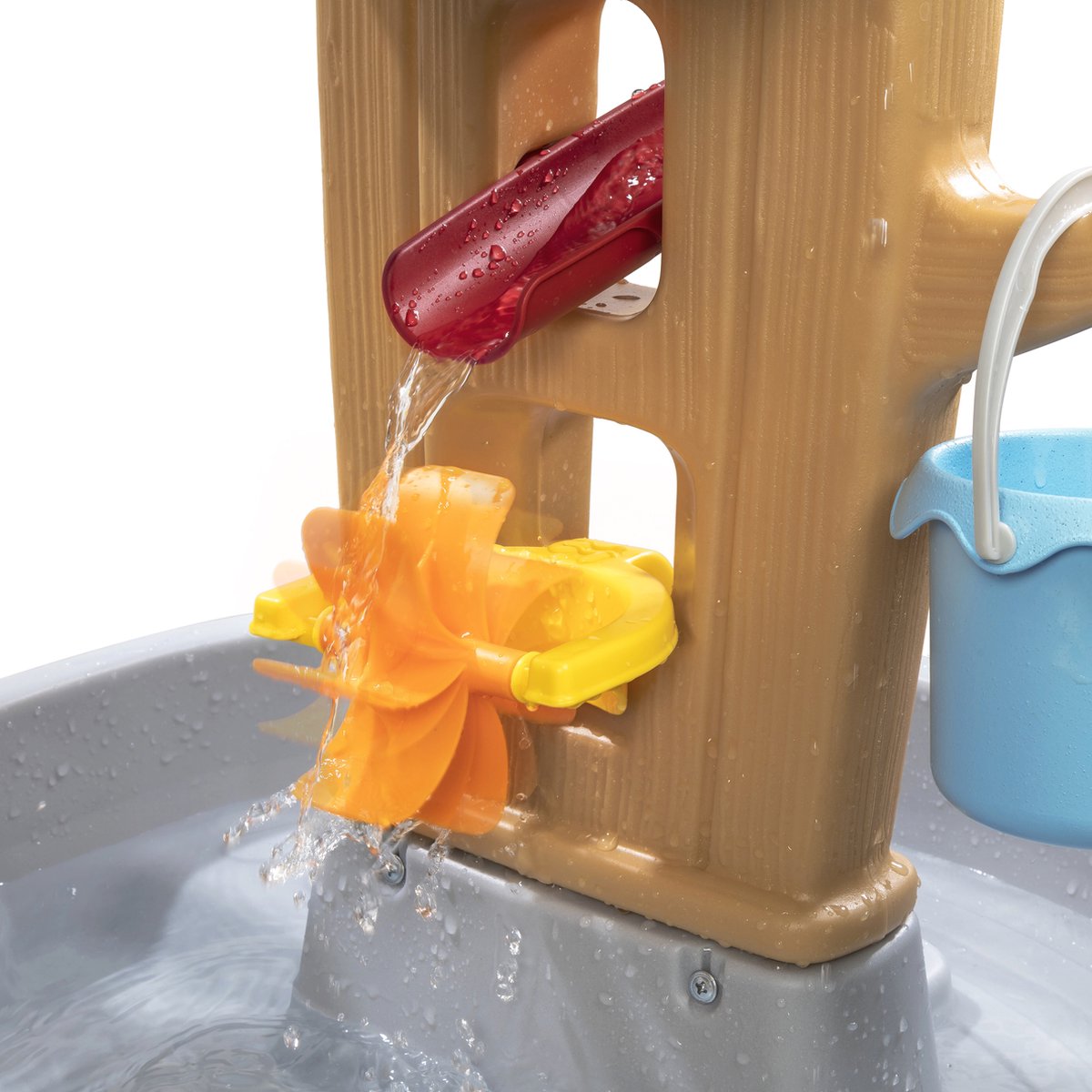Step2 Rain Showers Splash Tub Watertafel - incl. accessoires - - Waterspeelgoed voor kind - Activiteitentafel met water voor de tuin / buiten — afbeelding 9