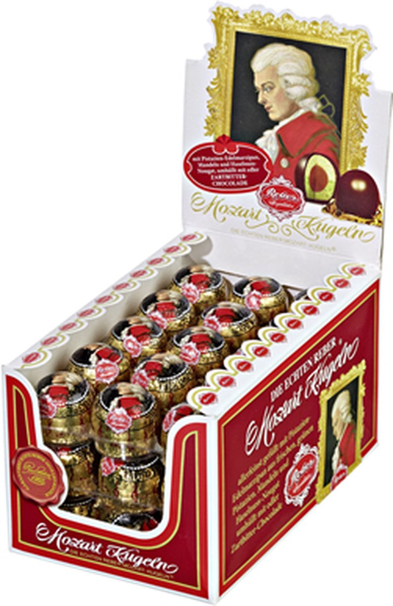 Reber Mozart Marsepein Ballen geschenkverpakking - 900 g