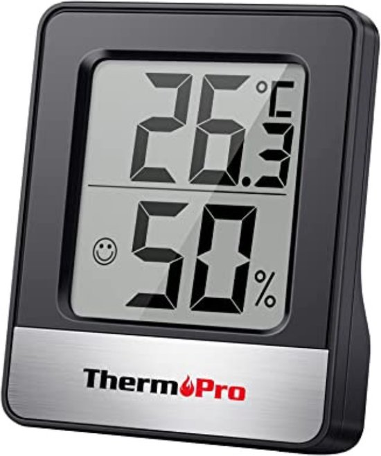3 stuks hygrometer-thermometer: 2-in-1 precisie-thermo-hygrometer, luchtvochtigheidsmeter, voor binnen en buiten, met gekleurde, comfortzones, hygrometer, analoge kamerthermometer voor binnen en