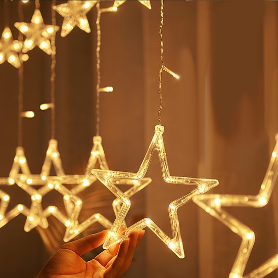 Sterren Gordijn LEDlichtketting lichtgordijnlamp binnendecoratie