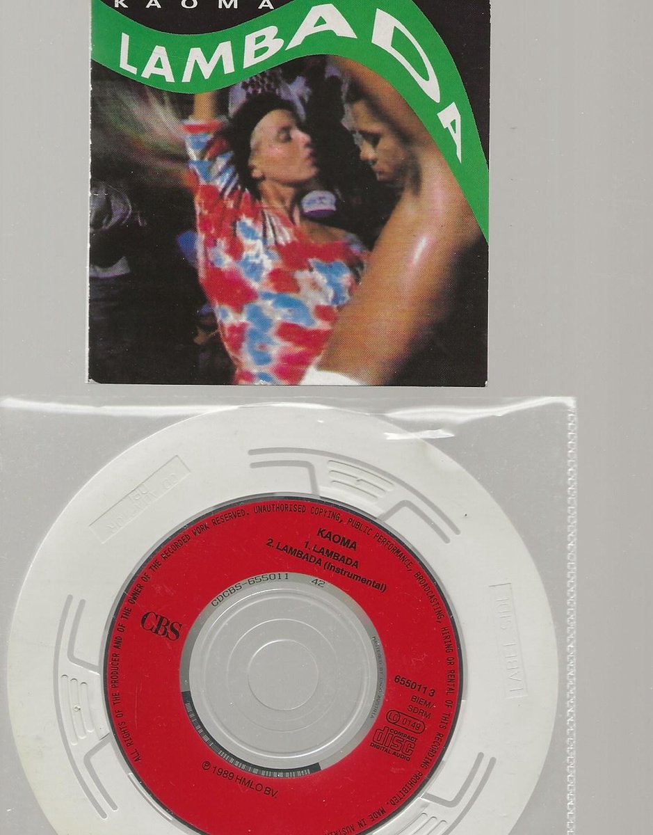 KAOMA - LAMBADA 3 inch CD single - Kaoma