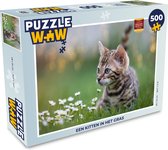 Puzzle Un chaton dans l'herbe - Puzzle - Puzzle 500 pièces