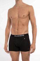 Claesen's® - Heren 2-pack Boxer - Zwart - 5% Lycra - 95% Katoen