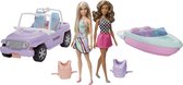 Mattel Games Barbie En Voertuigen Roze
