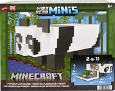 Minecraft - Mob Hoofd Mini Panda Speelhuis - Speelfigurenset