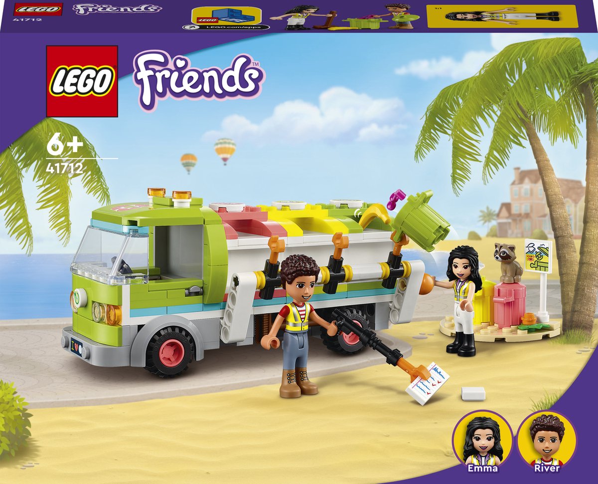 LEGO Friends Recycle vrachtwagen - 41712