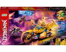 foto van LEGO NINJAGO Jay's gouden drakenmotor - 71768
