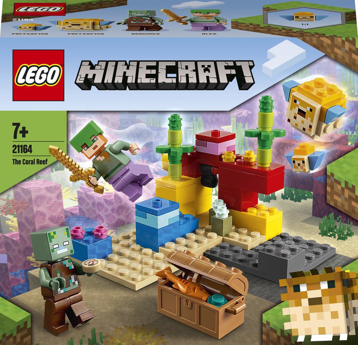 LEGO Minecraft Het Koraalrif - 21164 - LEGO