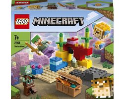 foto van LEGO Minecraft Het Koraalrif - 21164