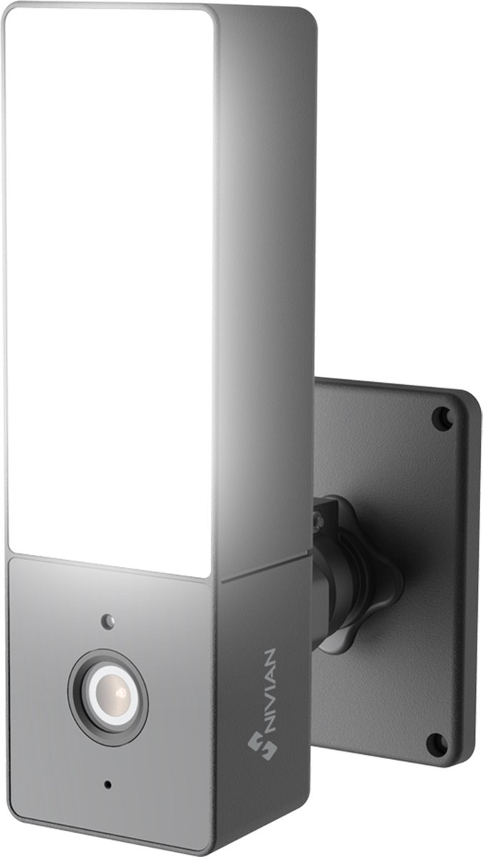 Nivian NVS-IPC-L2 - Buitenlamp WiFi Camera 3 Megapixel - Bewegingsdetectie - IR Nachtzicht - Audio - MicroSD Opname - Tuya App - Beveiligingscamera - IP Camera - Camerabewaking - Veiligheidscamera - Netwerk Camera – foto 3