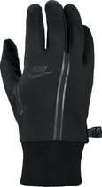 Nike Tech Fleece Zwarte Handschoenen met Grip en touch