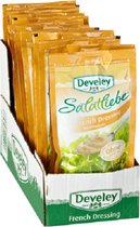 Develey Salatliebe French Dressing portieverpakking 15% vet 14 x 75 ml verpakkingen
